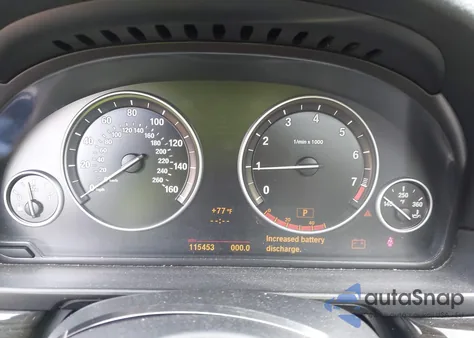 2011 BMW 535I из США, поврежденный, VIN WBAFR7C56BC603503